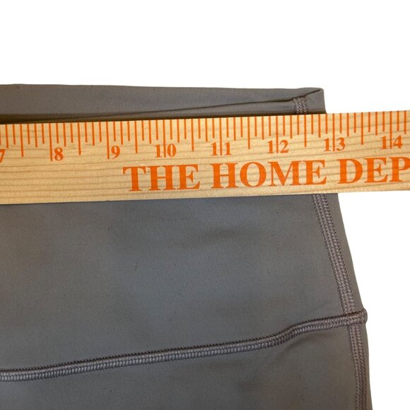 Lululemon Wunder Under Pant High-Rise Tech Mesh 28" Leggings Sz 8 in Dark Chrome - Picture 5 of 13